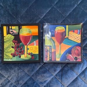 Mary Naylor
Collector Plate set of 2. One plate size is 9.5”x9.5”